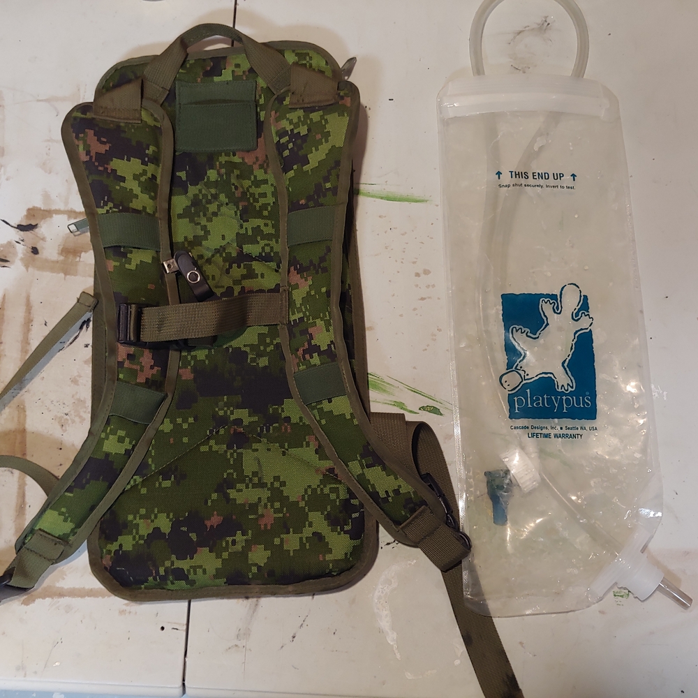 Camouflage Hydration Backpack with Reservoir